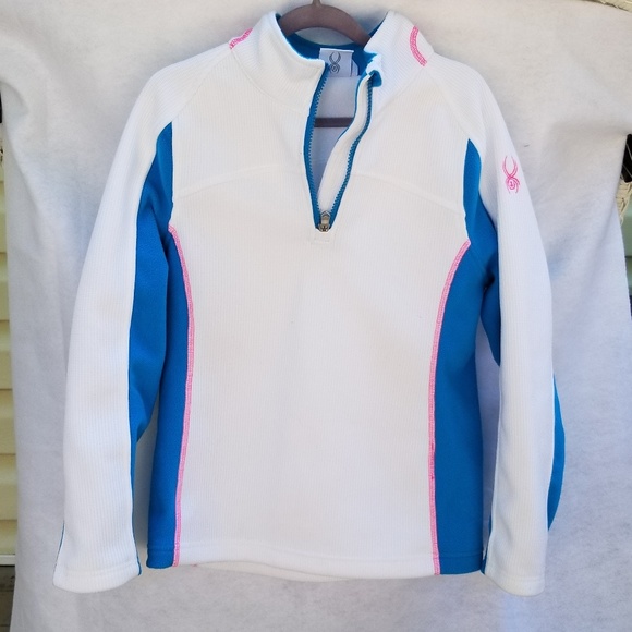 Spyder Other - NWOT Spyder White pullover Core sweater sweatshirt